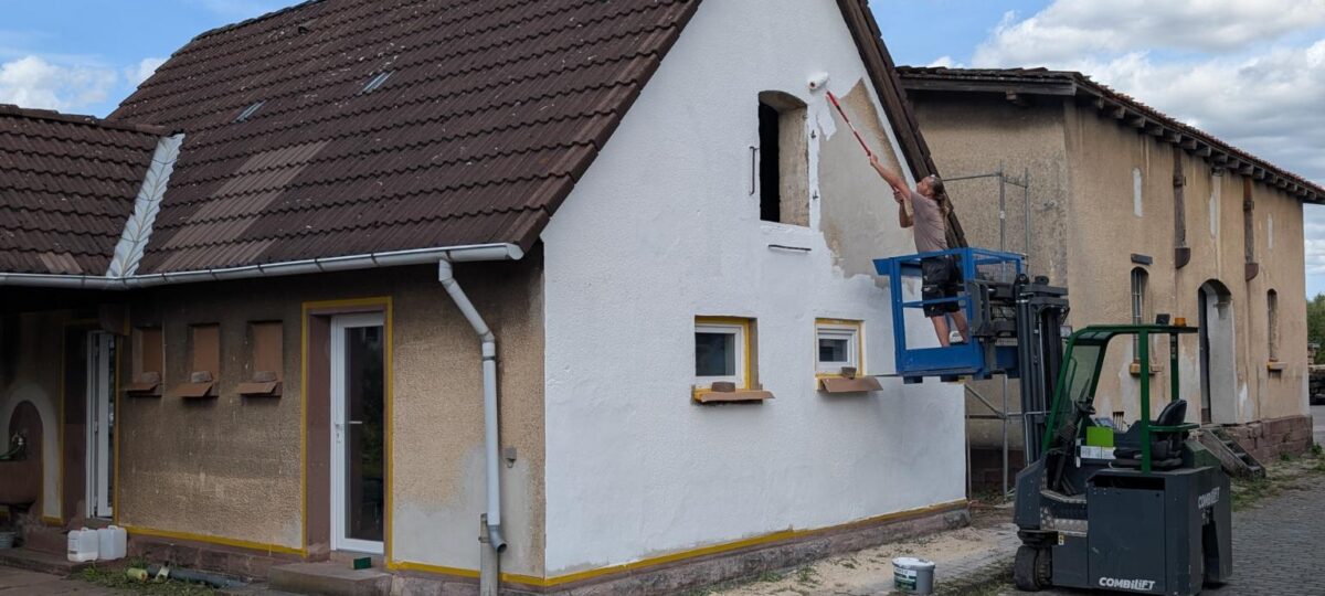 Frischer Look auf unserem Betriebsgelände