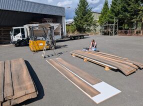 Neu im Sortiment: Mooreiche-Furnier