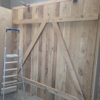 Tore aus altem Eichenholz