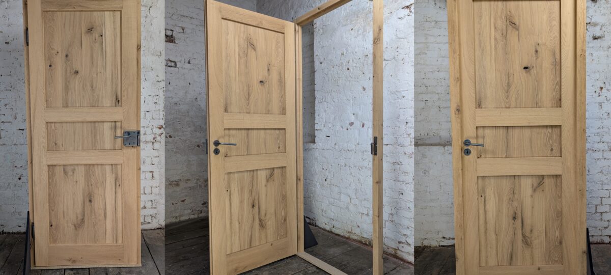 Innentüren mit gehobelter Oberfläche