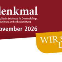 Wir sind dabei: »denkmal« Leipzig 2026